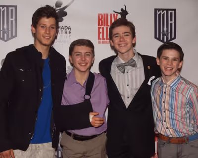Brandon Forrest, Mitchell Tobin, R.J. Higton, and MItchell Tobin Photo
