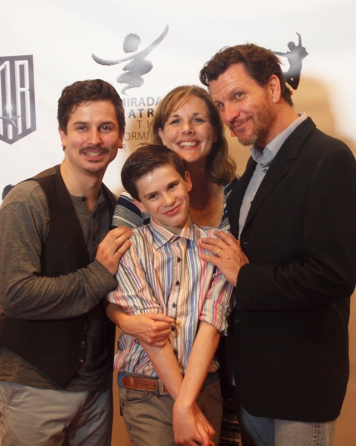 Stephen Weston, Mitchell Tobin, Kim Huber, and David Atkinson at 