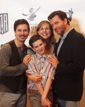 Stephen Weston, Mitchell Tobin, Kim Huber, and David Atkinson Photo