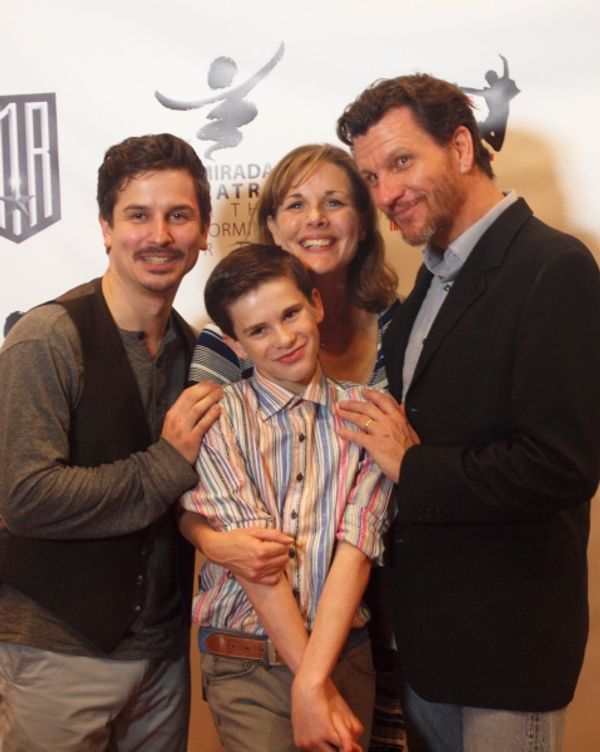 Stephen Weston, Mitchell Tobin, Kim Huber, and David Atkinson Photo