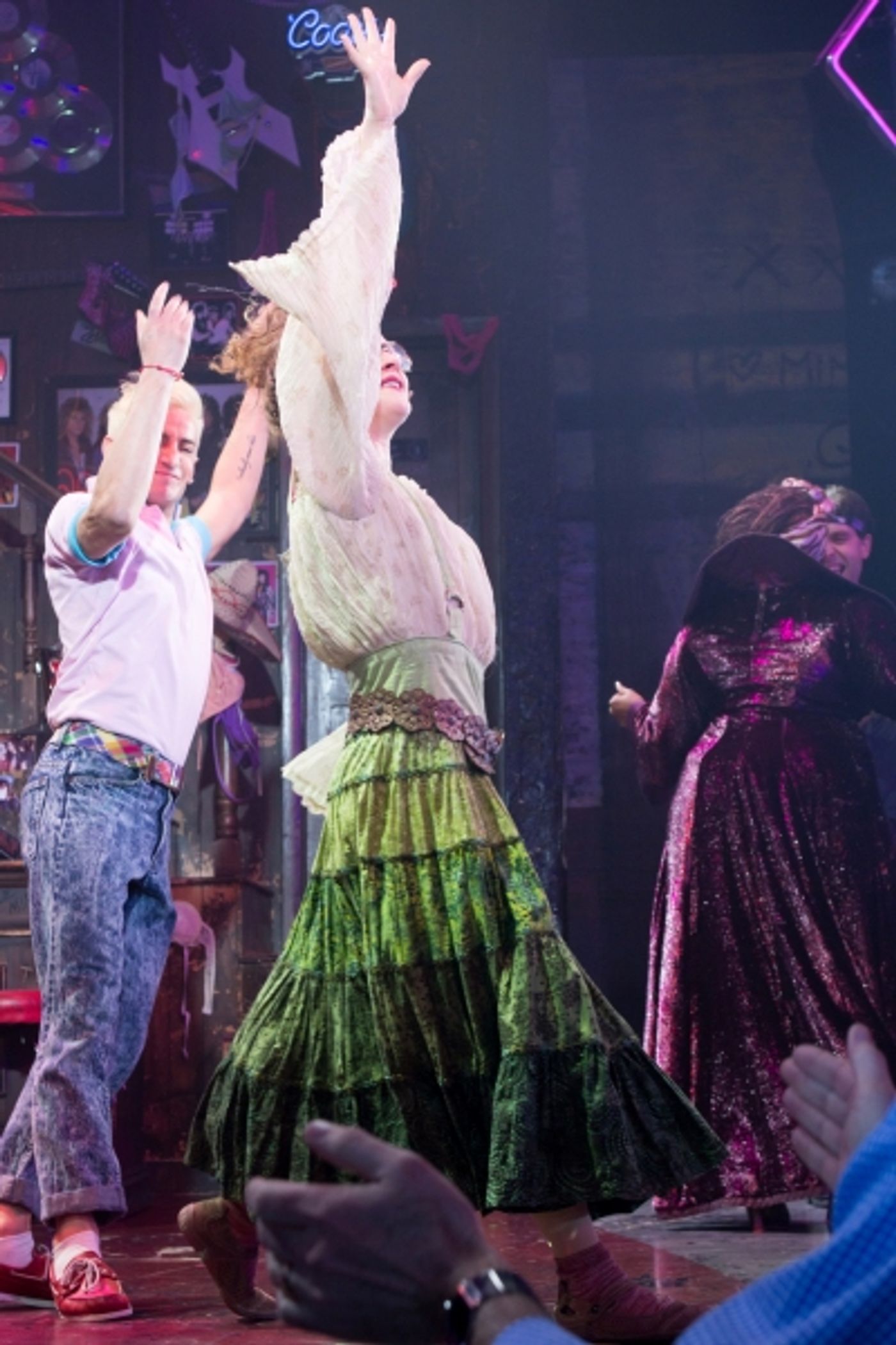 Photo Coverage: Rockers Unite! ROCK OF AGES Casts of Past and Present Return for Final Broadway Bows!  Image