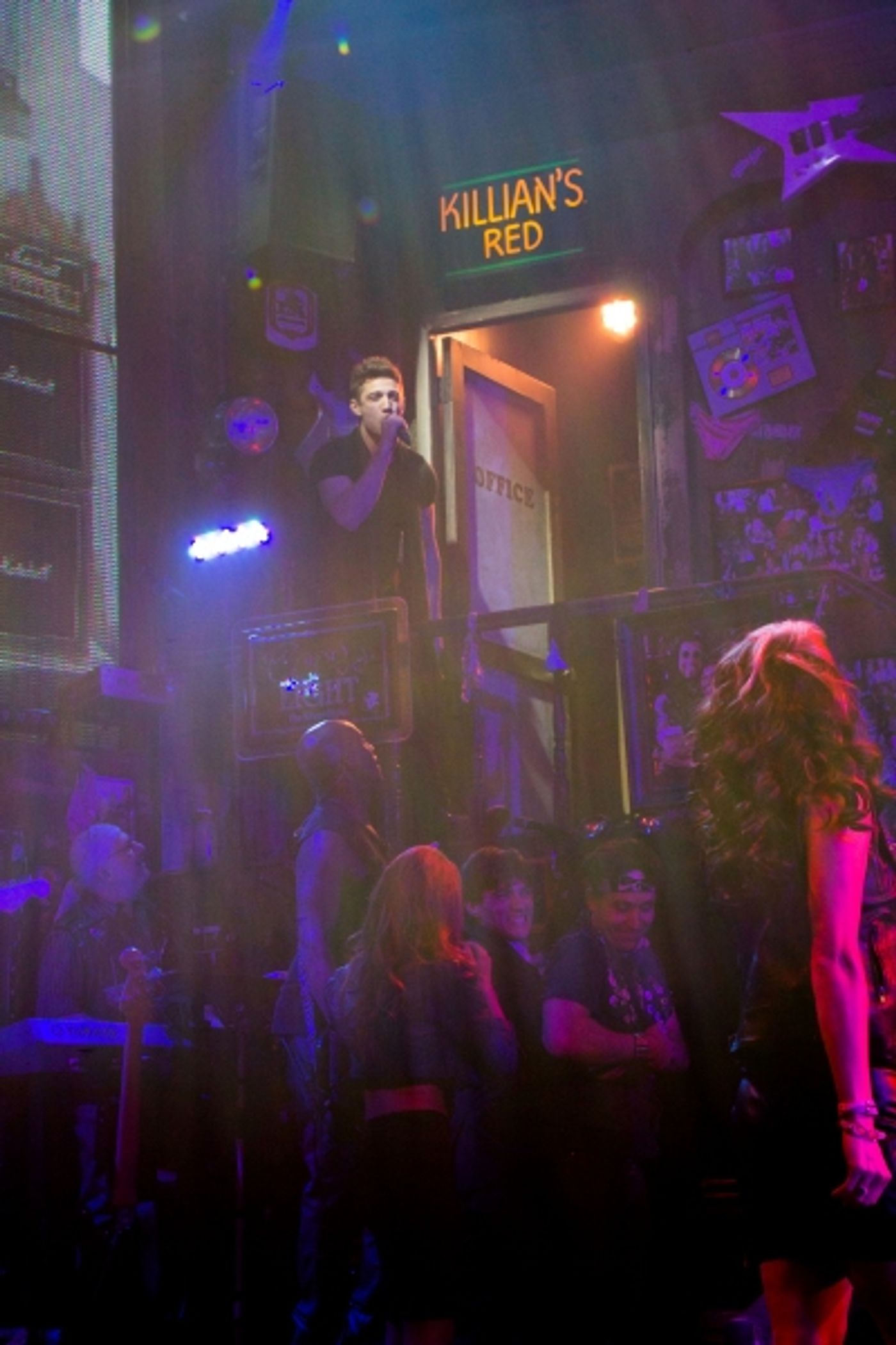 Photo Coverage: Rockers Unite! ROCK OF AGES Casts of Past and Present Return for Final Broadway Bows!  Image