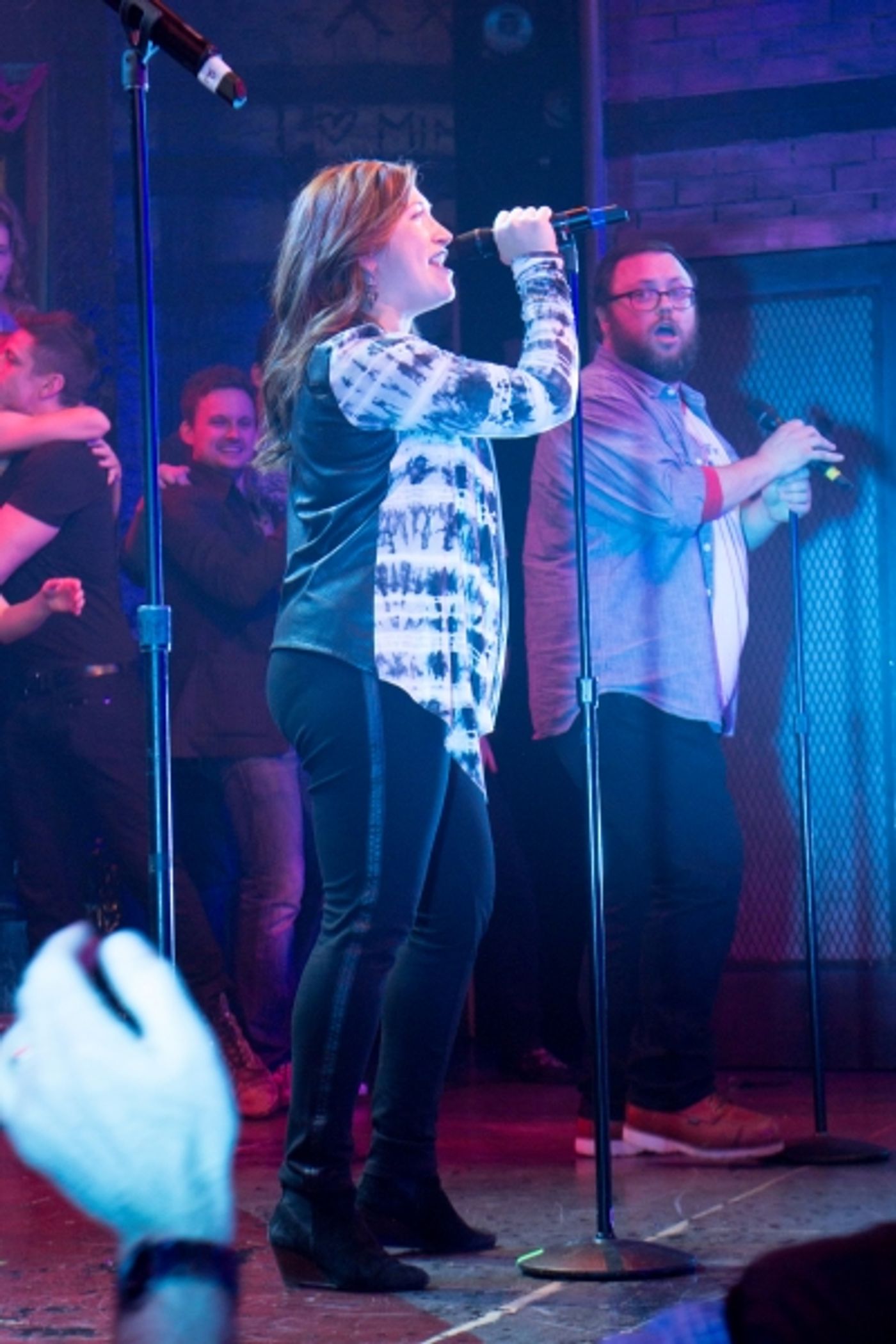 Photo Coverage: Rockers Unite! ROCK OF AGES Casts of Past and Present Return for Final Broadway Bows!  Image