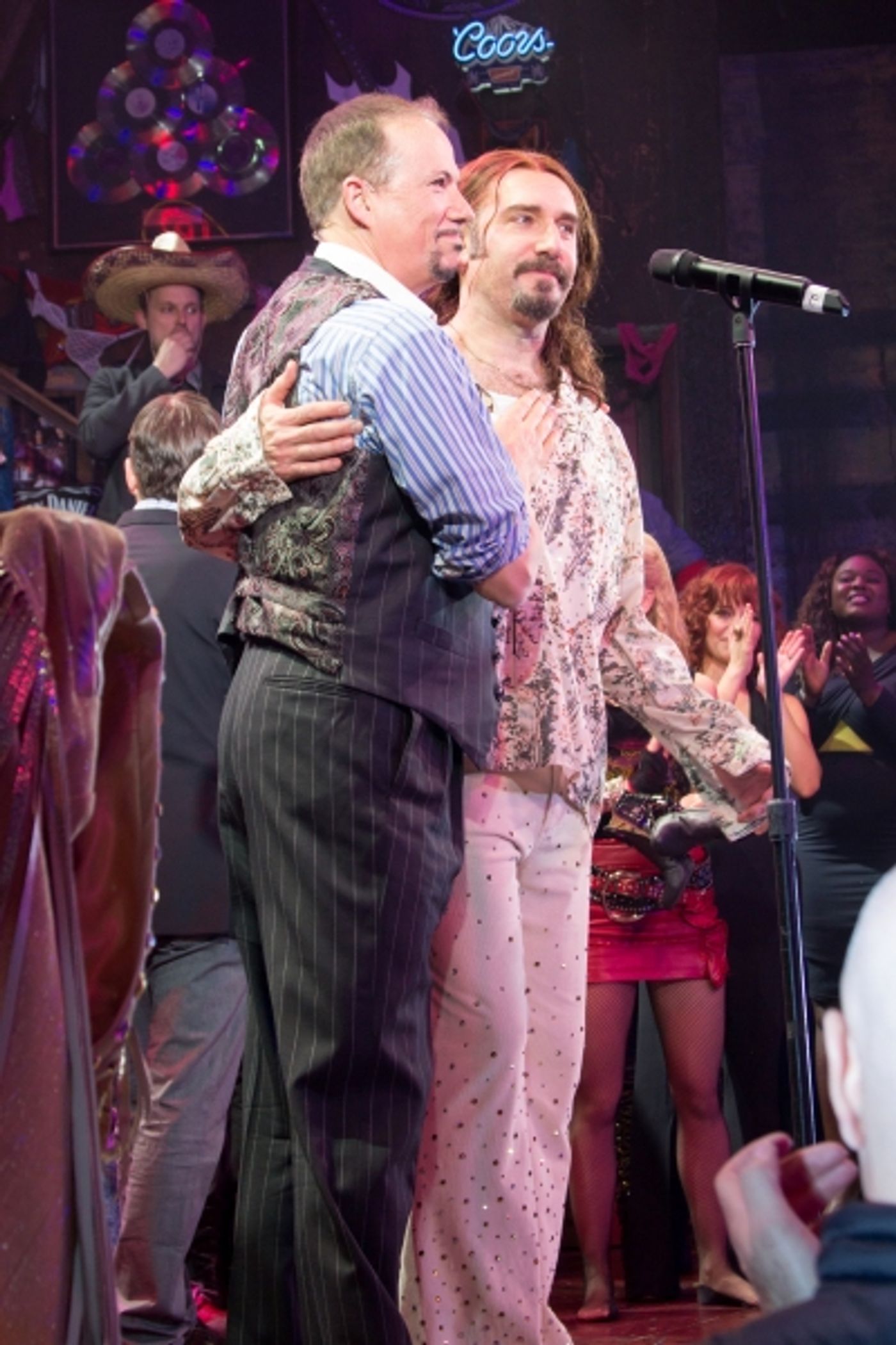 Photo Coverage: Rockers Unite! ROCK OF AGES Casts of Past and Present Return for Final Broadway Bows!  Image