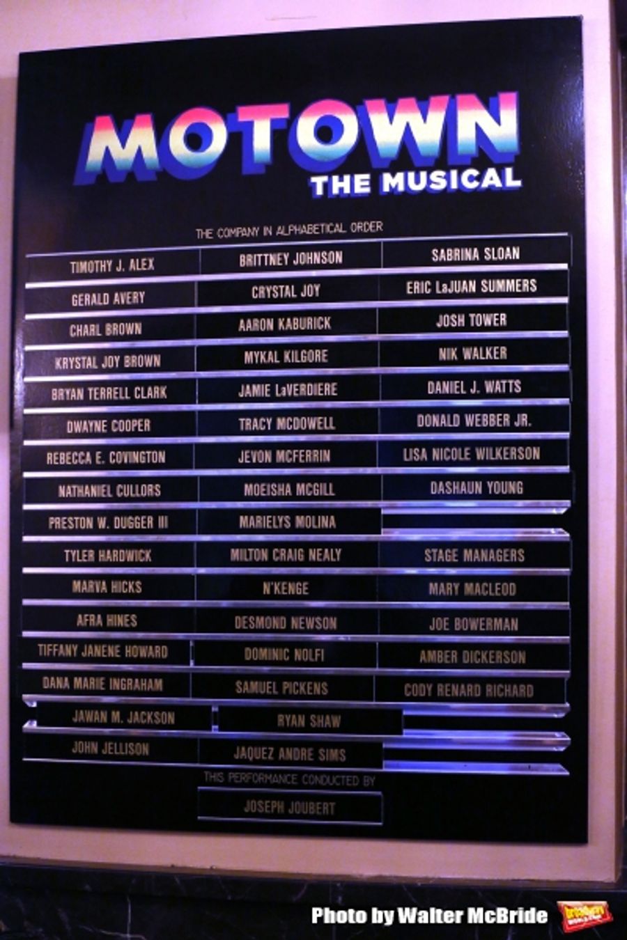Photo Coverage: Bye Bye Baby- MOTOWN Cast Takes Final Broadway Bow! Image