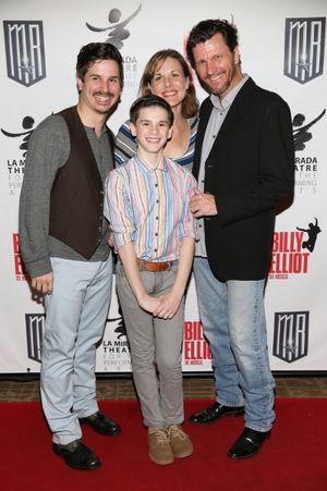 Cast members Stephen Weston, Michael Tobin, Kim Huber and David Atkinson @ BroadwayWorld Cast members Stephen Weston, Michael Tobin, Kim Huber and David Atkinson Photo