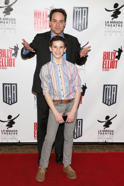 Director Brian Kite and cast member Michael Tobin Photo