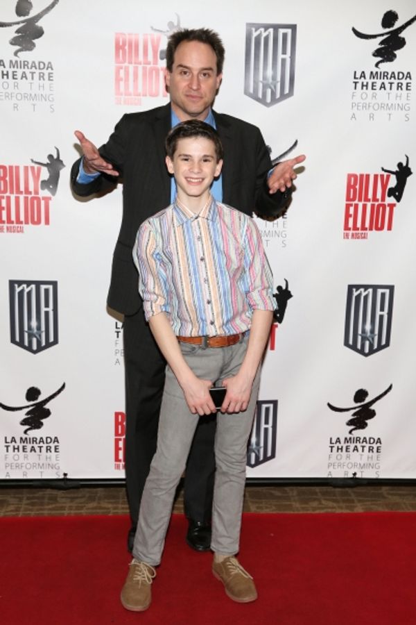 Director Brian Kite and cast member Michael Tobin Photo