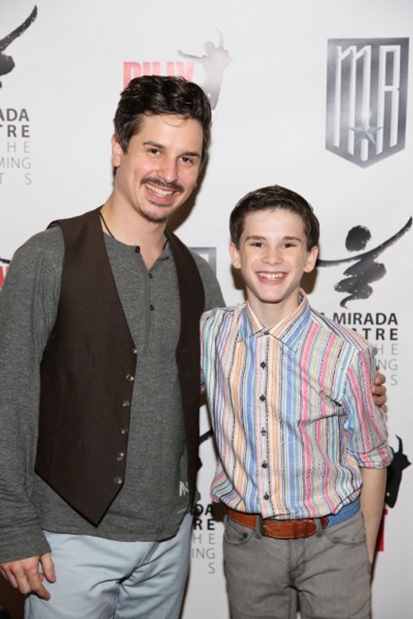 Cast members Stephen Weston and Michael Tobin Photo