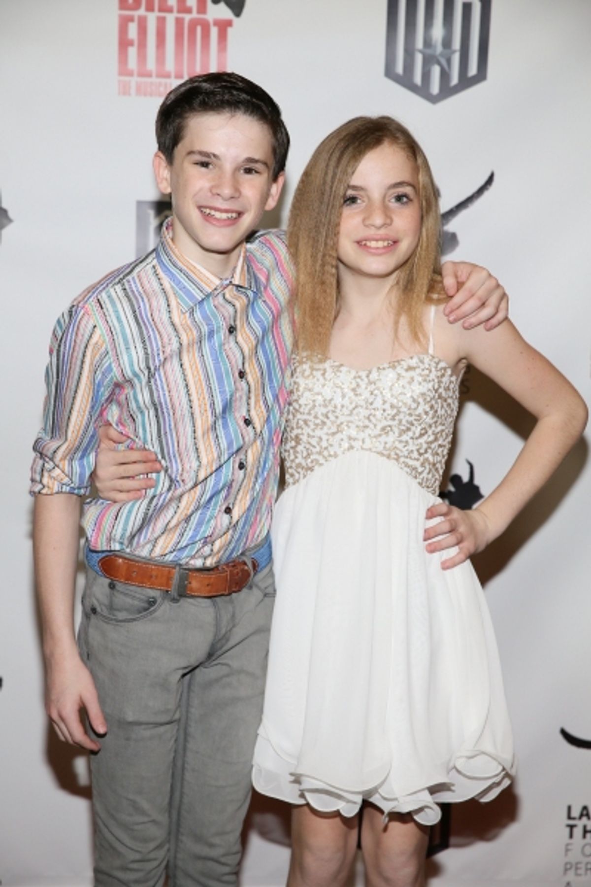 Cast members Michael Tobin and Samy Gayer at 