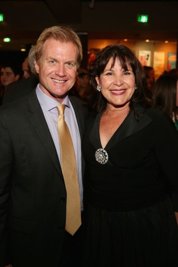 Executive Producer Tom McCoy and cast member Marsha Waterbury Photo