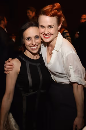 Choreographer Dana Solimando and actress Rebecca Ann Johnson @ BroadwayWorld Choreographer Dana Solimando and actress Rebecca Ann Johnson Photo