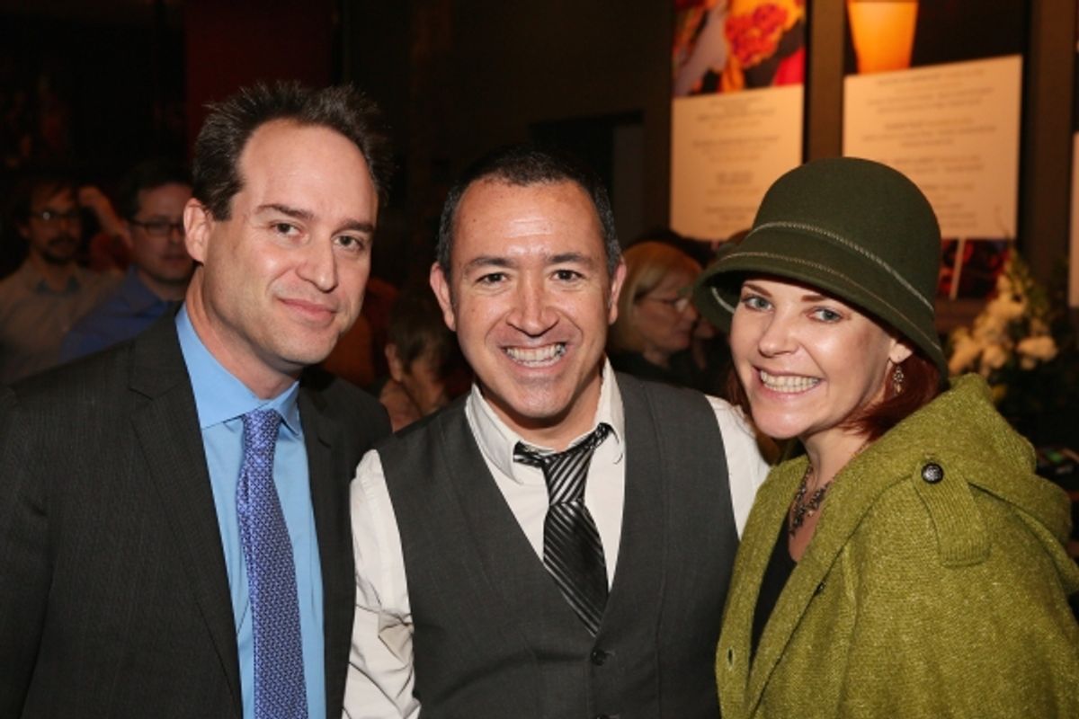 Director Brian Kite, Steve Glaudini and actress Bets Malone at 