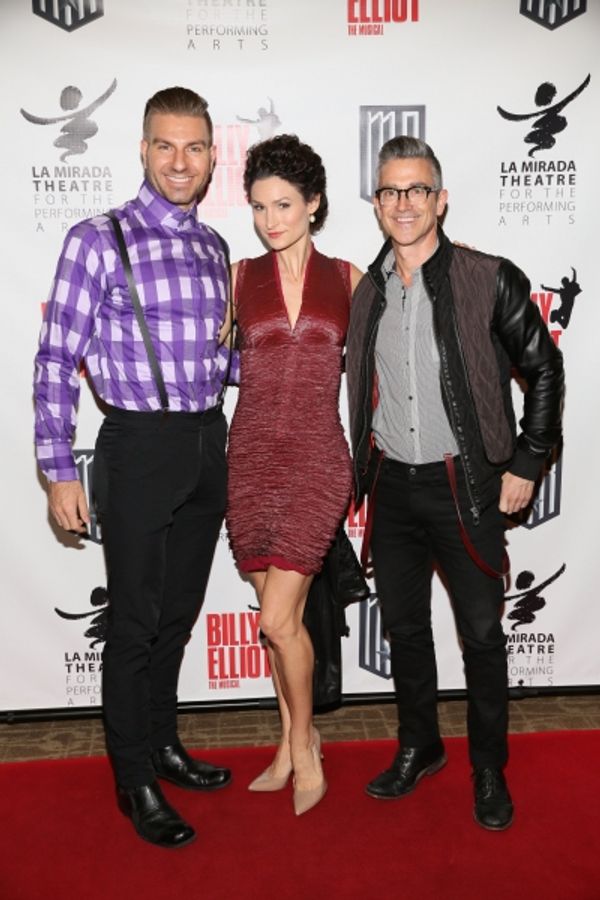Actors Karl Warden and Lauren Decierdo and Todd Heughens Photo