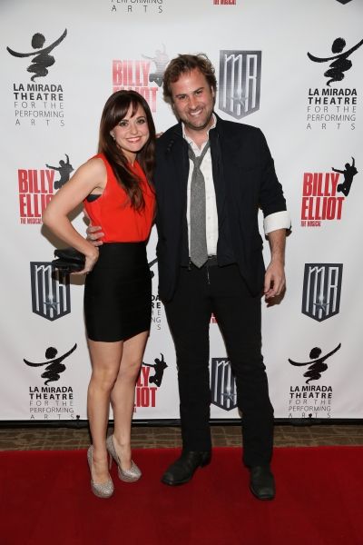 Actors Lori Marinacci and James C. Mulligan Photo