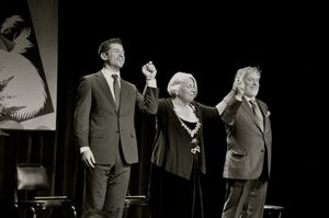 Robert Osborne and Tyne Daly Photo