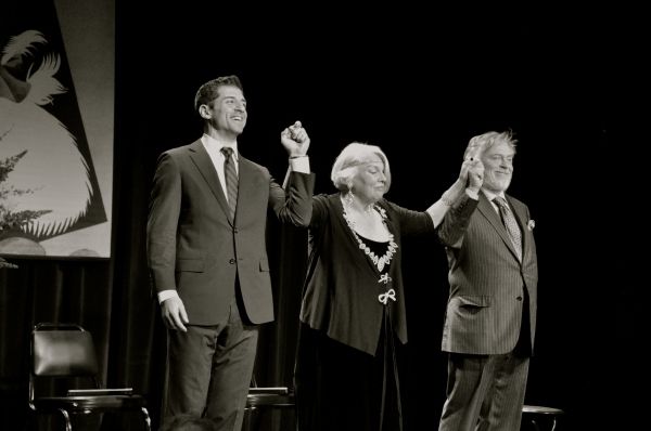 Robert Osborne and Tyne Daly Photo
