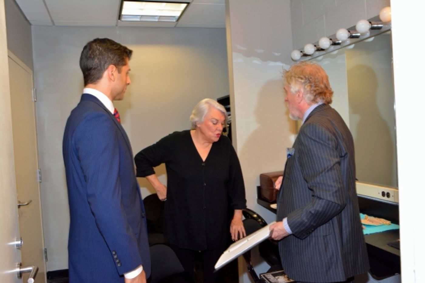 Photo Coverage: Tyne Daly, Daniel Davis & Tony Yazbeck in HOW HE LIED TO HER HUSBAND for GTG's Project Shaw  Image
