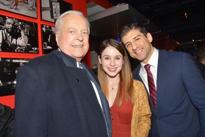 Robert Osborne and Tyne Daly Photo