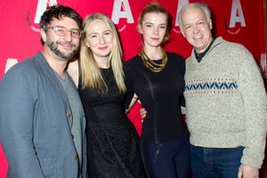 Trip Cullman, Halley Feiffer, Betty Gilpin, Reed Birney @ BroadwayWorld Trip Cullman, Halley Feiffer, Betty Gilpin, Reed Birney Photo