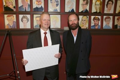 Max Klimavicius and Sting Photo