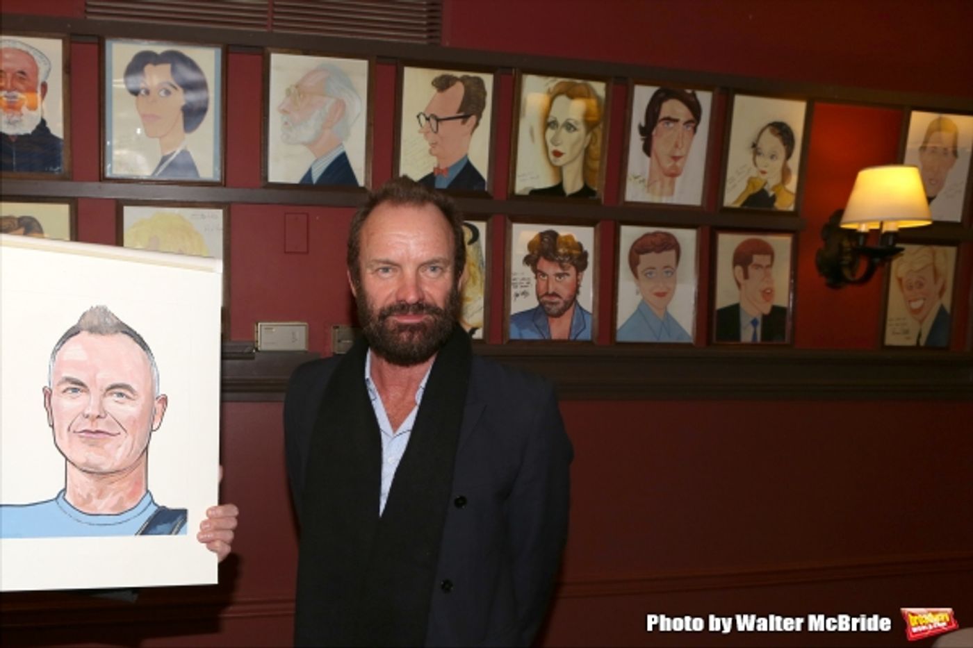 Photo Coverage: THE LAST SHIP Cast Celebrates Sting's Caricature Unveiling at Sardi's! Photo Coverage: THE LAST SHIP Cast Celebrates Sting's Caricature Unveiling at Sardi's! Image