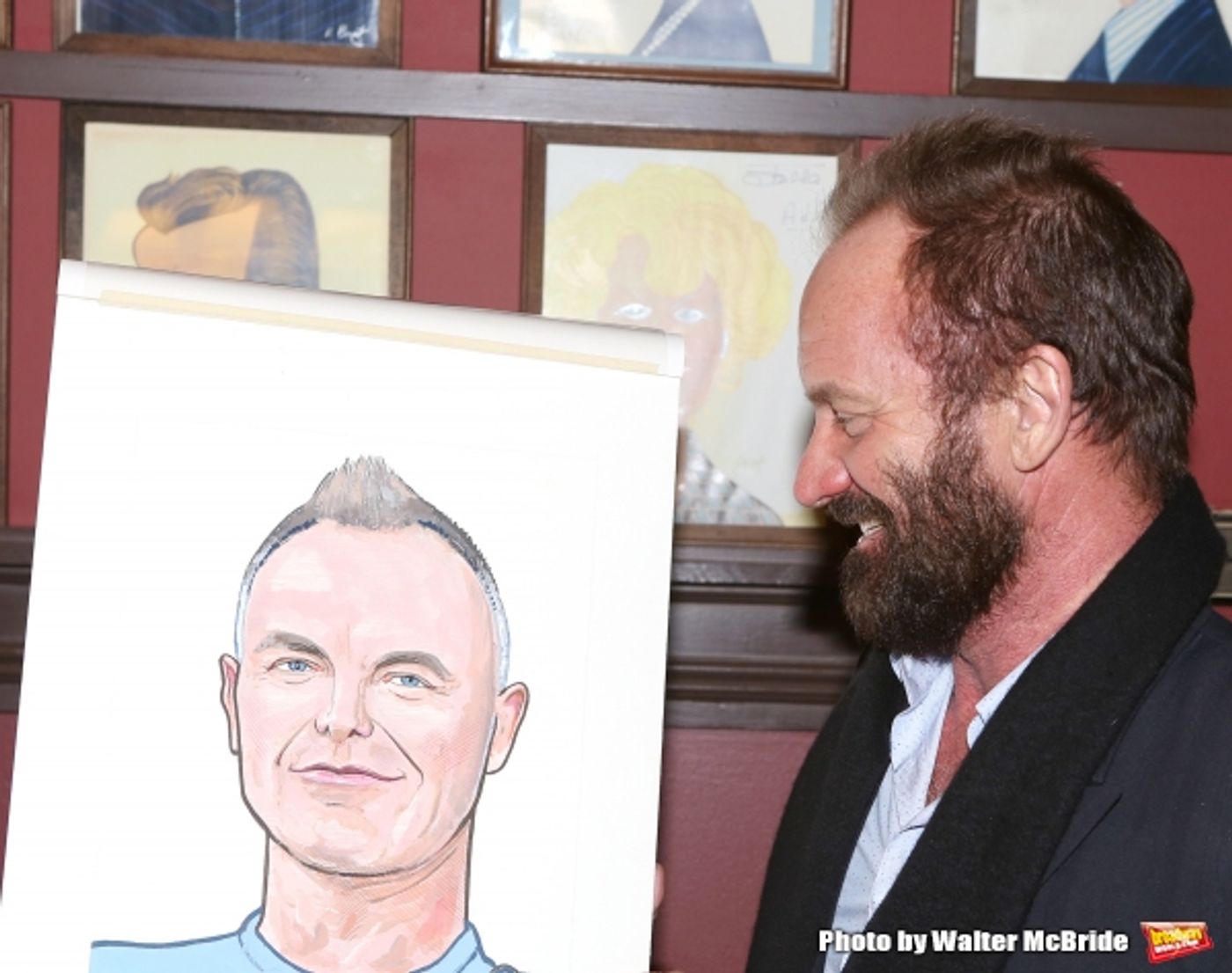 Photo Coverage: THE LAST SHIP Cast Celebrates Sting's Caricature Unveiling at Sardi's! Photo Coverage: THE LAST SHIP Cast Celebrates Sting's Caricature Unveiling at Sardi's! Image