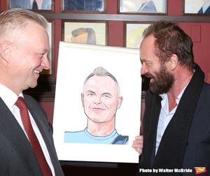Max Klimavicius and Sting @ BroadwayWorld Max Klimavicius and Sting Photo