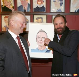 Max Klimavicius and Sting @ BroadwayWorld Max Klimavicius and Sting Photo