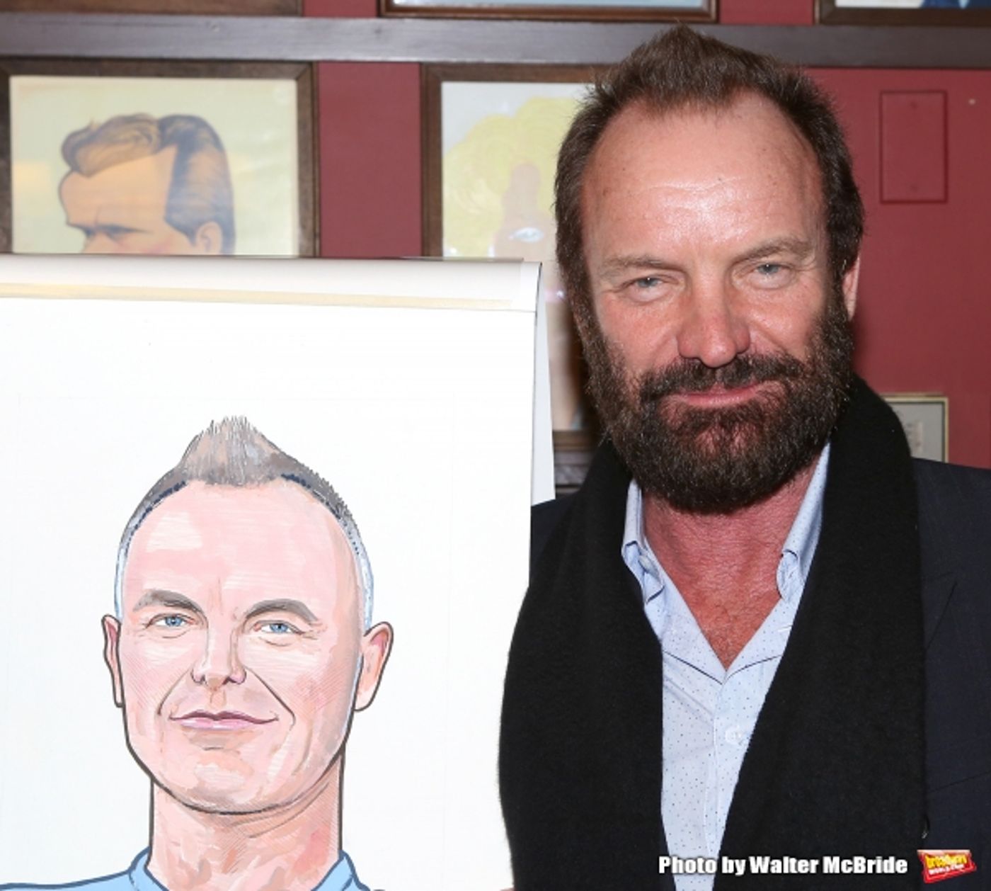Photo Coverage: THE LAST SHIP Cast Celebrates Sting's Caricature Unveiling at Sardi's! Photo Coverage: THE LAST SHIP Cast Celebrates Sting's Caricature Unveiling at Sardi's! Image