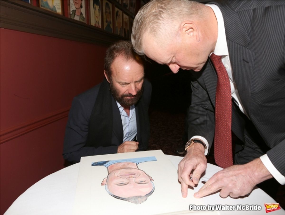 Max Klimavicius and Sting at 