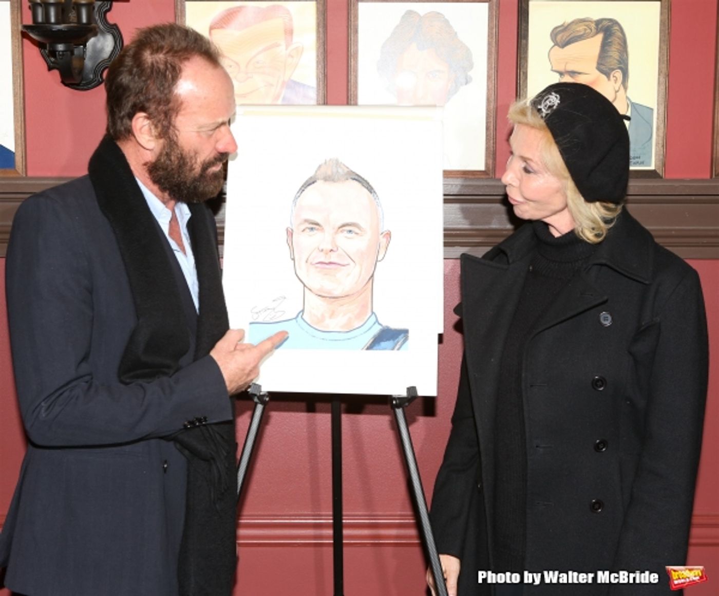 Photo Coverage: THE LAST SHIP Cast Celebrates Sting's Caricature Unveiling at Sardi's! Photo Coverage: THE LAST SHIP Cast Celebrates Sting's Caricature Unveiling at Sardi's! Image