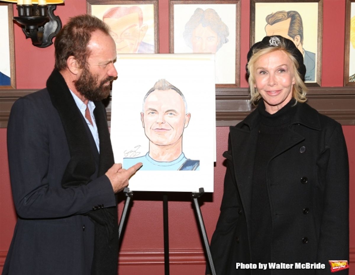 Sting and Trudie Styler at 
