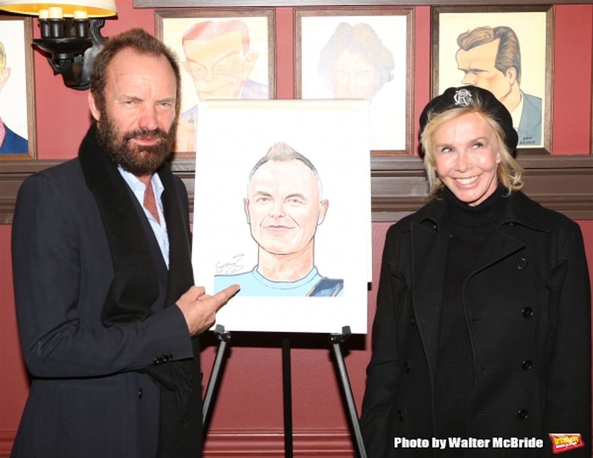 Sting and Trudie Styler at 