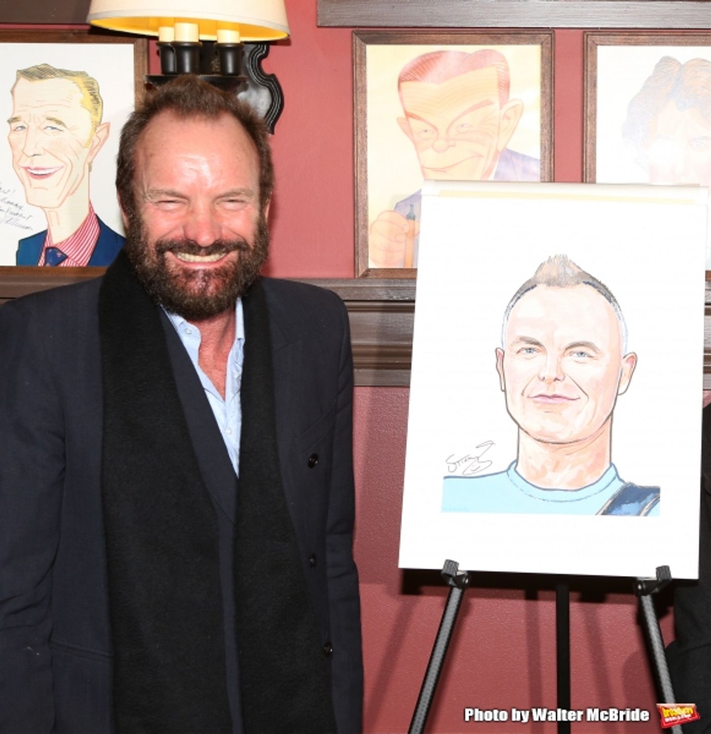 Photo Coverage: THE LAST SHIP Cast Celebrates Sting's Caricature Unveiling at Sardi's! Photo Coverage: THE LAST SHIP Cast Celebrates Sting's Caricature Unveiling at Sardi's! Image