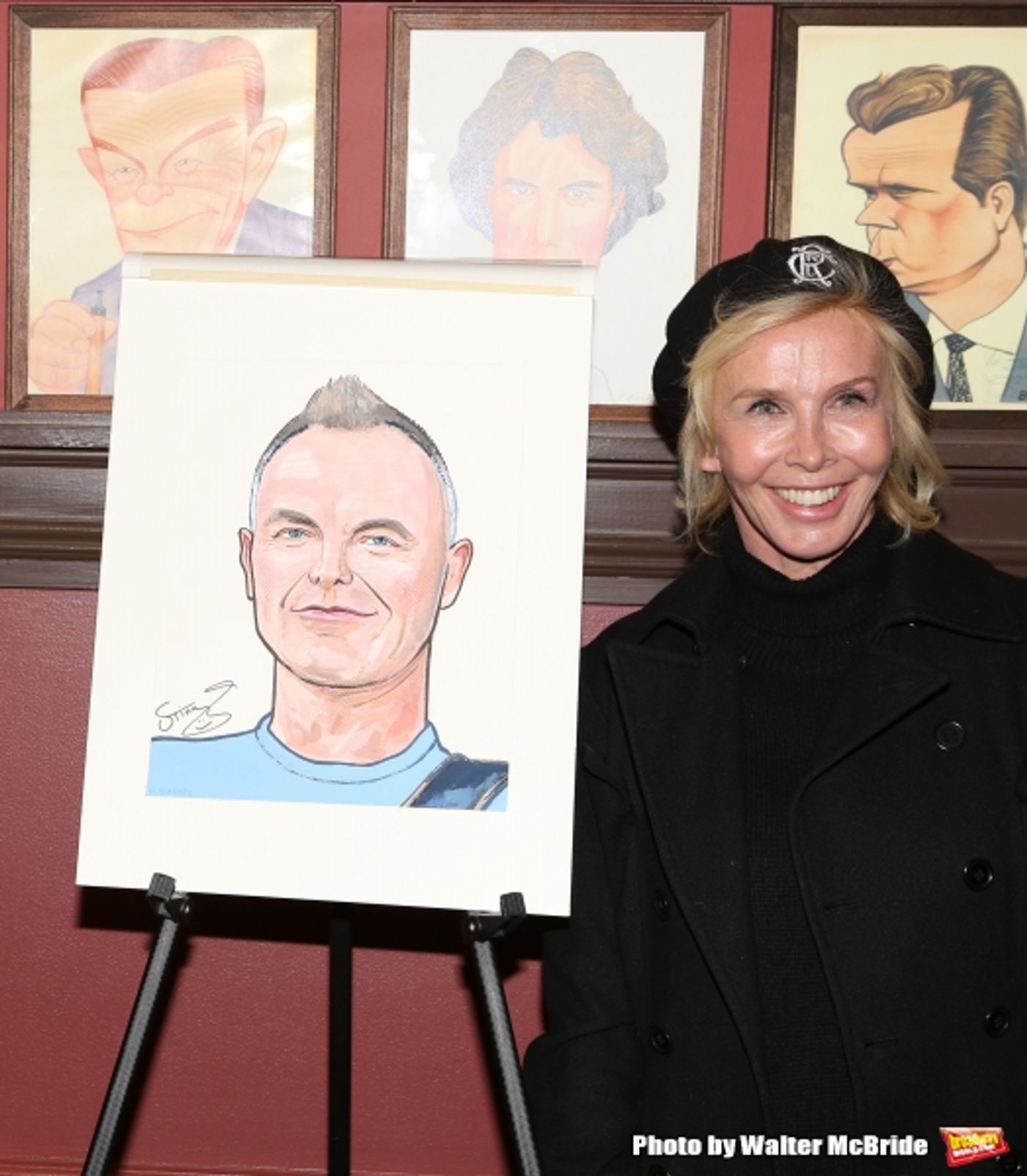 Photo Coverage: THE LAST SHIP Cast Celebrates Sting's Caricature Unveiling at Sardi's!  Image