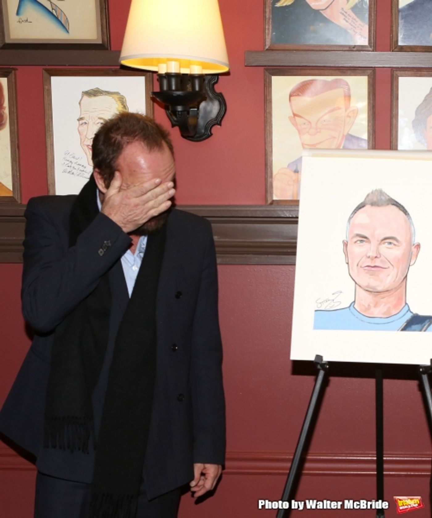Photo Coverage: THE LAST SHIP Cast Celebrates Sting's Caricature Unveiling at Sardi's! Photo Coverage: THE LAST SHIP Cast Celebrates Sting's Caricature Unveiling at Sardi's! Image