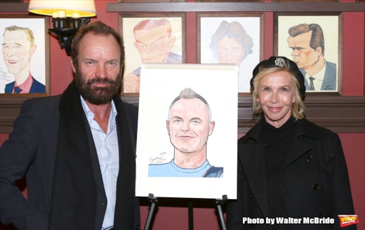 Sting and Trudie Styler at 
