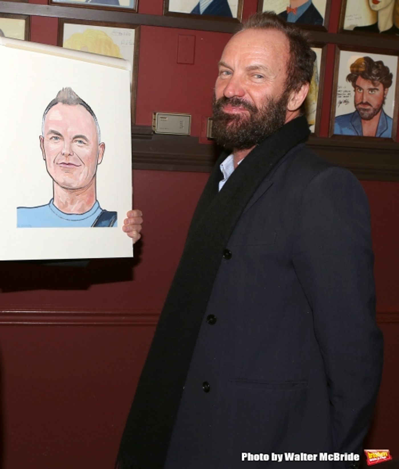 Photo Coverage: THE LAST SHIP Cast Celebrates Sting's Caricature Unveiling at Sardi's! Photo Coverage: THE LAST SHIP Cast Celebrates Sting's Caricature Unveiling at Sardi's! Image