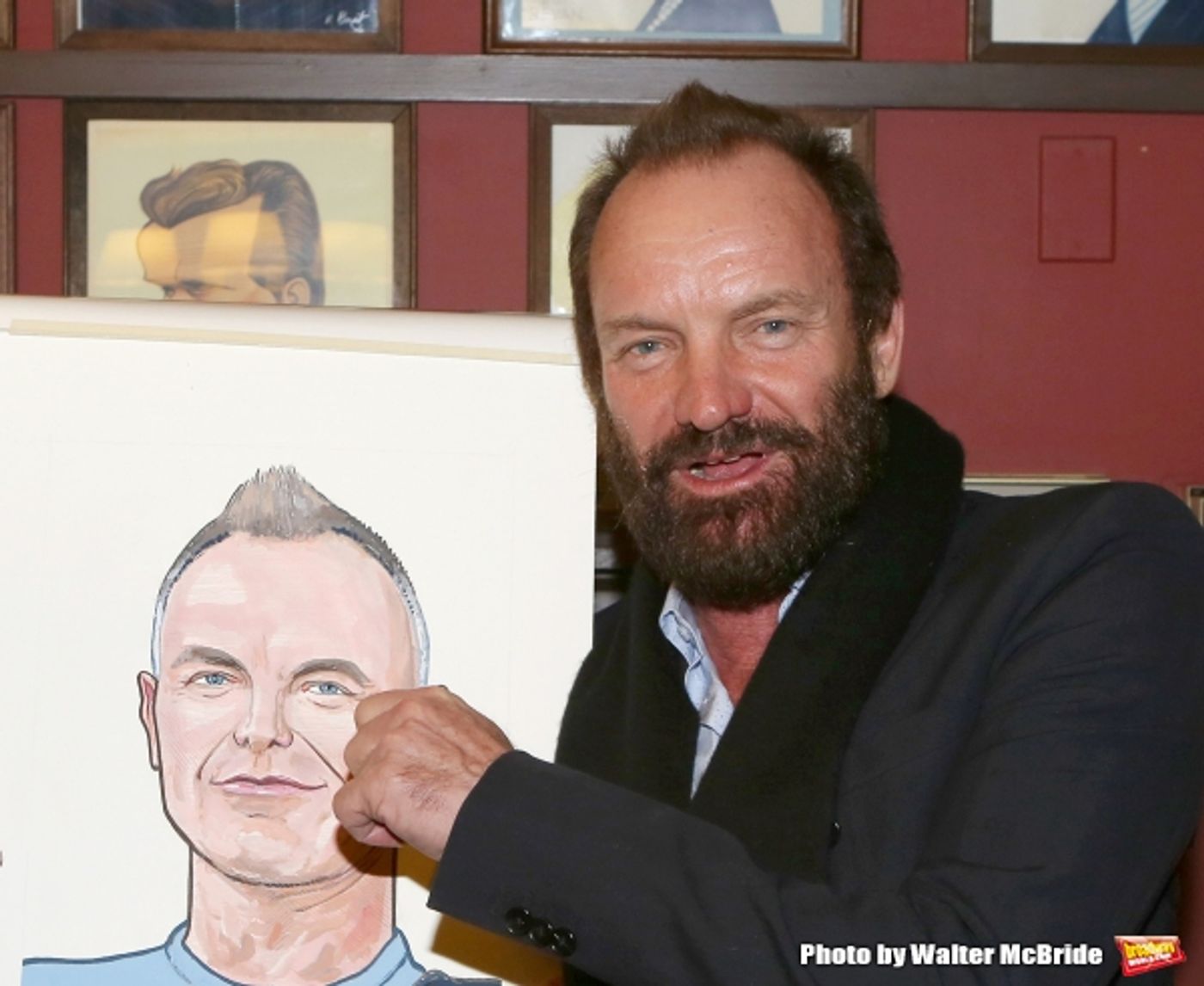 Photo Coverage: THE LAST SHIP Cast Celebrates Sting's Caricature Unveiling at Sardi's! Photo Coverage: THE LAST SHIP Cast Celebrates Sting's Caricature Unveiling at Sardi's! Image