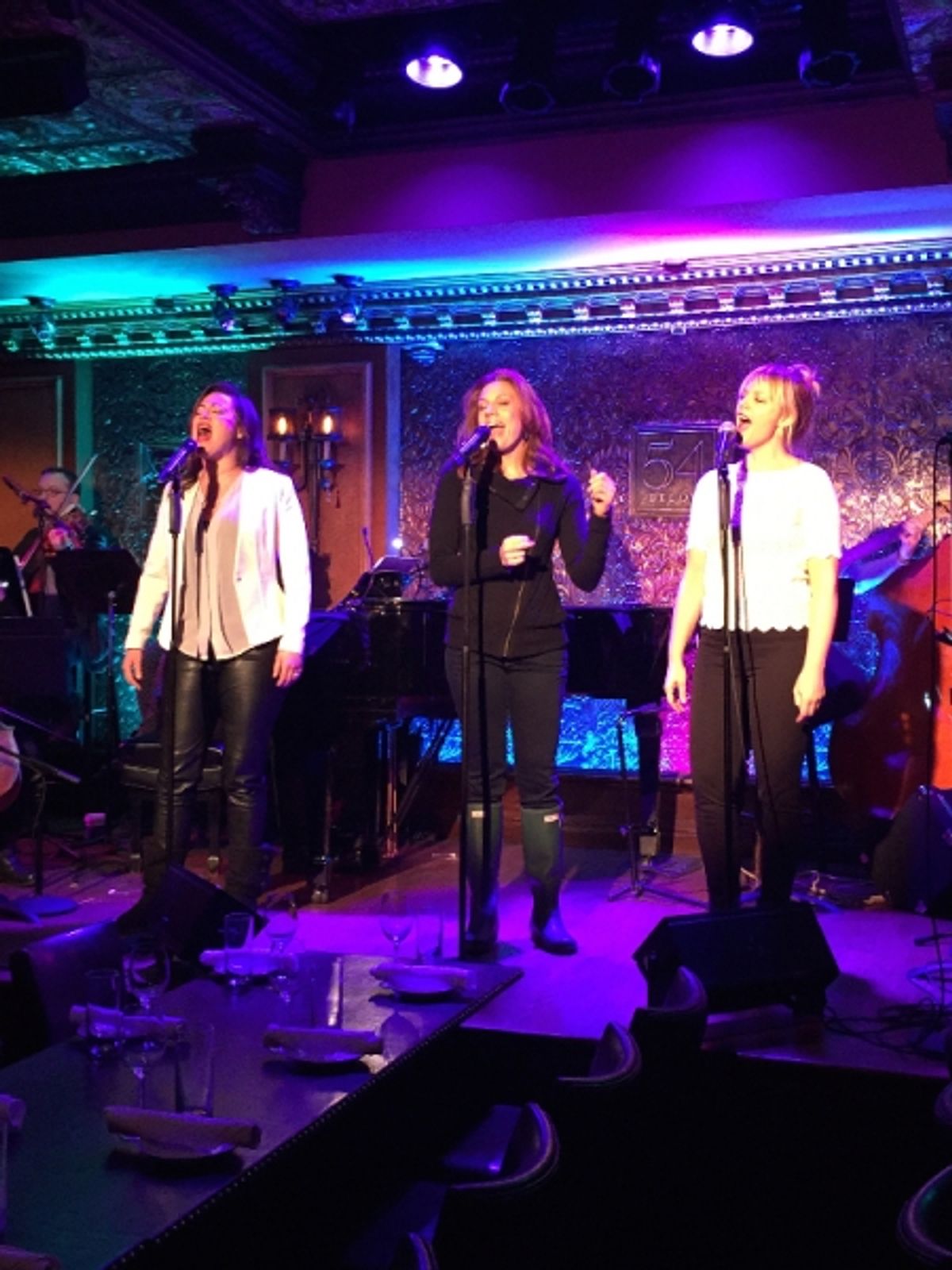 Ashley Brown, Jessica Phillips, Elizabeth Stanley at 