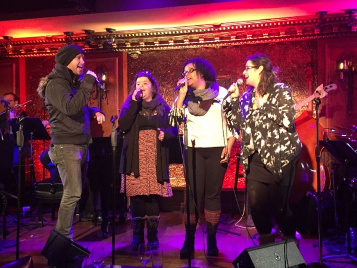 Marty Thomas, Marissa Rosen, Christina Cataldo, Gilyana Castillo at 