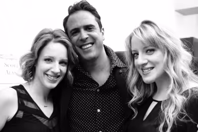 Jessie Mueller, Scott Alan, Abby Mueller Photo
