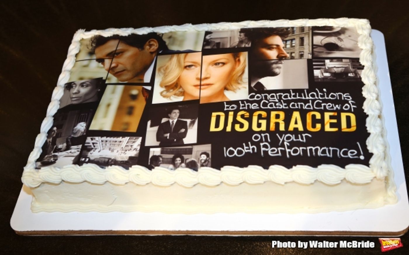 Photo Coverage: DISGRACED Celebrates 100th Performance on Broadway!  Image