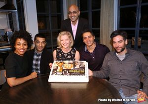 Karen Pittman, Danny Ashok, Gretchen Mol, playwright Ayad Akhtar, Hari Dhillon and Josh Radnor @ BroadwayWorld Karen Pittman, Danny Ashok, Gretchen Mol, playwright Ayad Akhtar, Hari Dhillon and Jo Photo