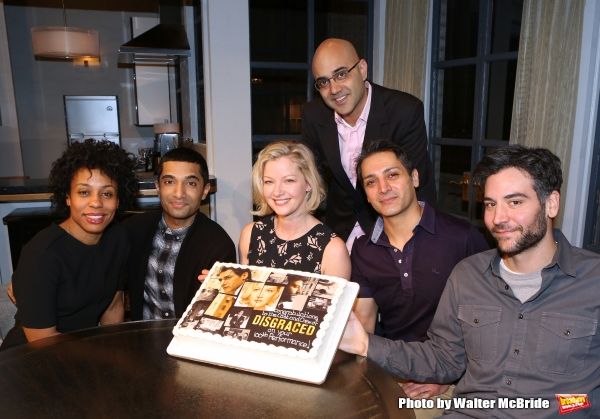 Karen Pittman, Danny Ashok, Gretchen Mol, playwright Ayad Akhtar, Hari Dhillon and Jo Photo