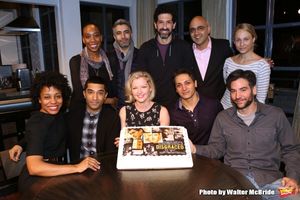 (1st row) Francesca Choy-Kee, Piter Marek, Benim Foster, playwright Ayad Akhtar and Katya Campbell (2nd row)Karen Pittman, Danny Ashok, Gretchen Mol, Hari Dhillon and Josh Radnor @ BroadwayWorld (1st row) Francesca Choy-Kee, Piter Marek, Benim Foster, playwright Ayad Akhtar and K Photo