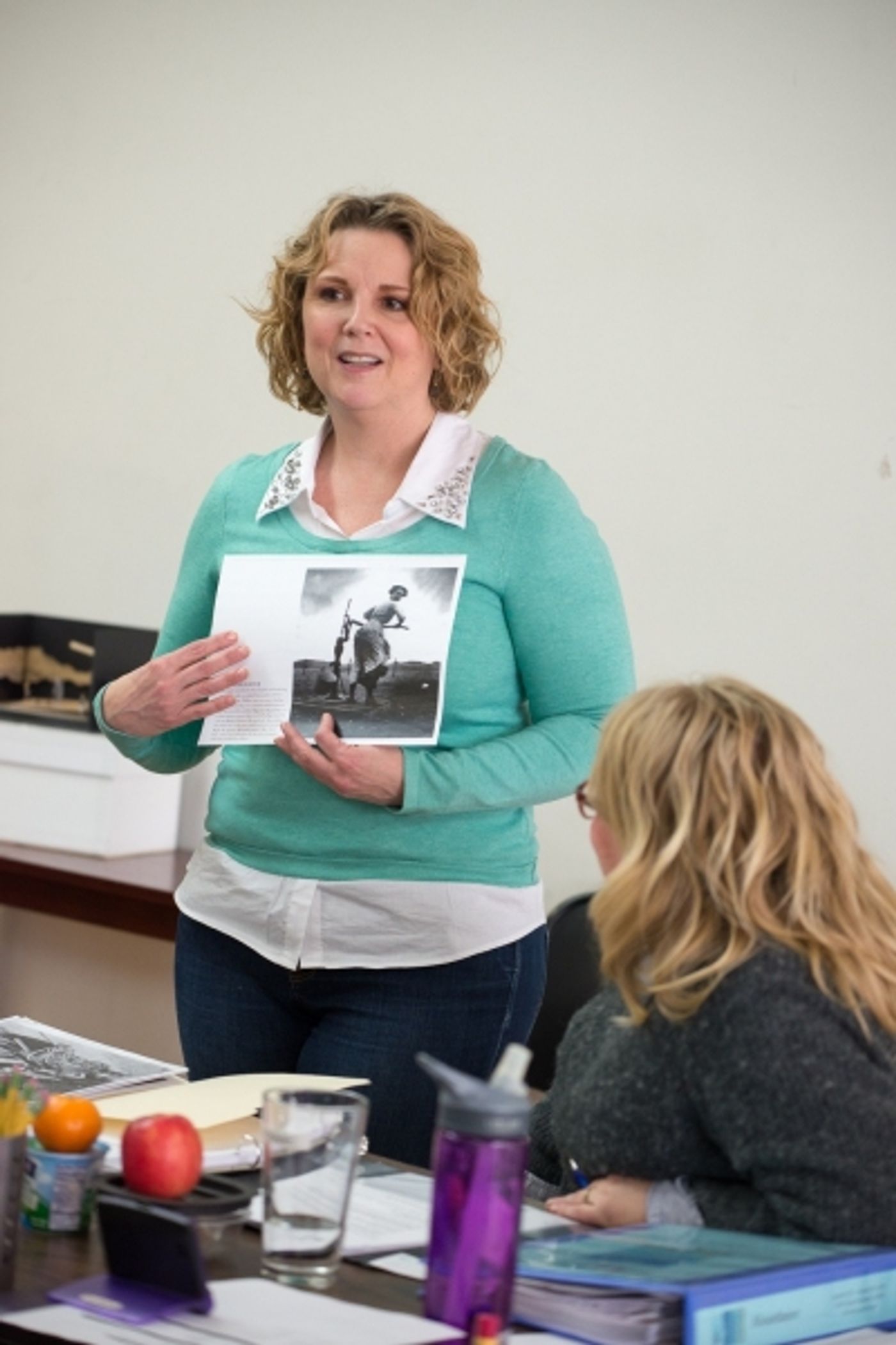 Photo Flash: Sneak Peek at the Cast of TACT's ABUNDANCE in Rehearsal  Image