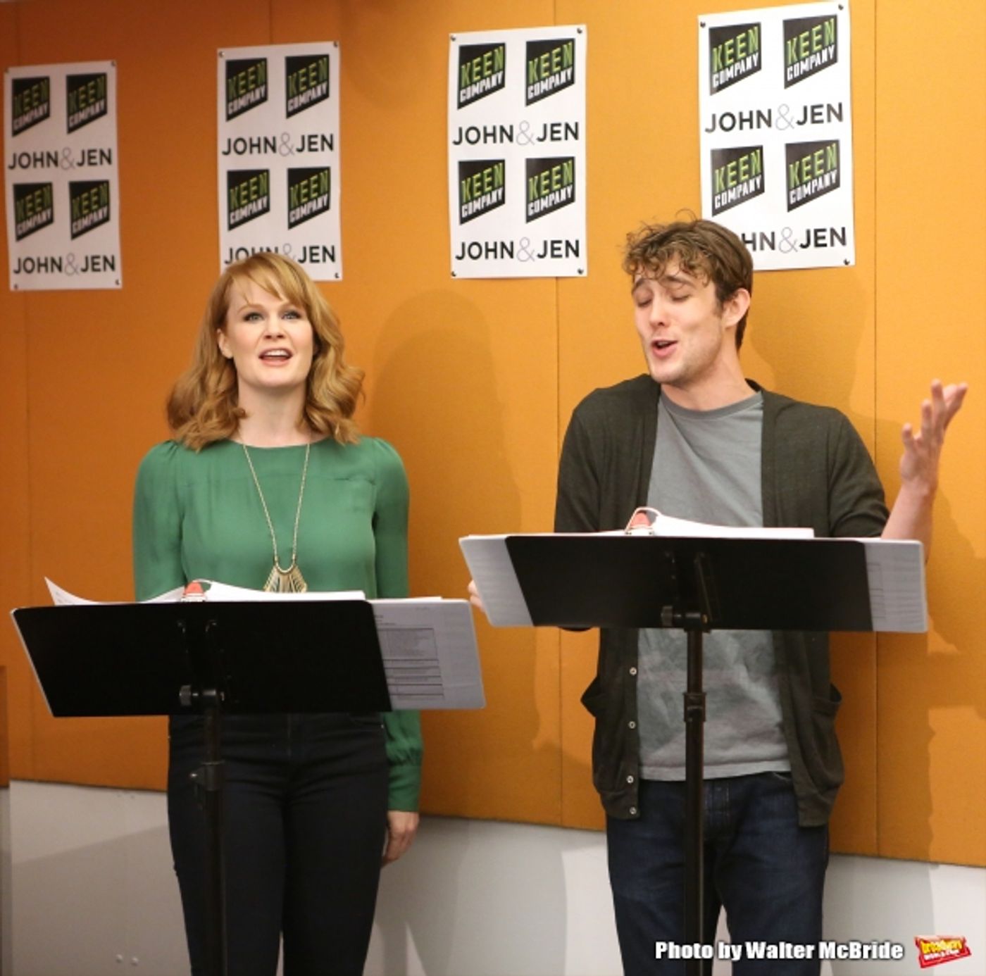 Photo Coverage: Kate Baldwin, Conor Ryan & More Preview Keen Company's JOHN & JEN!  Image