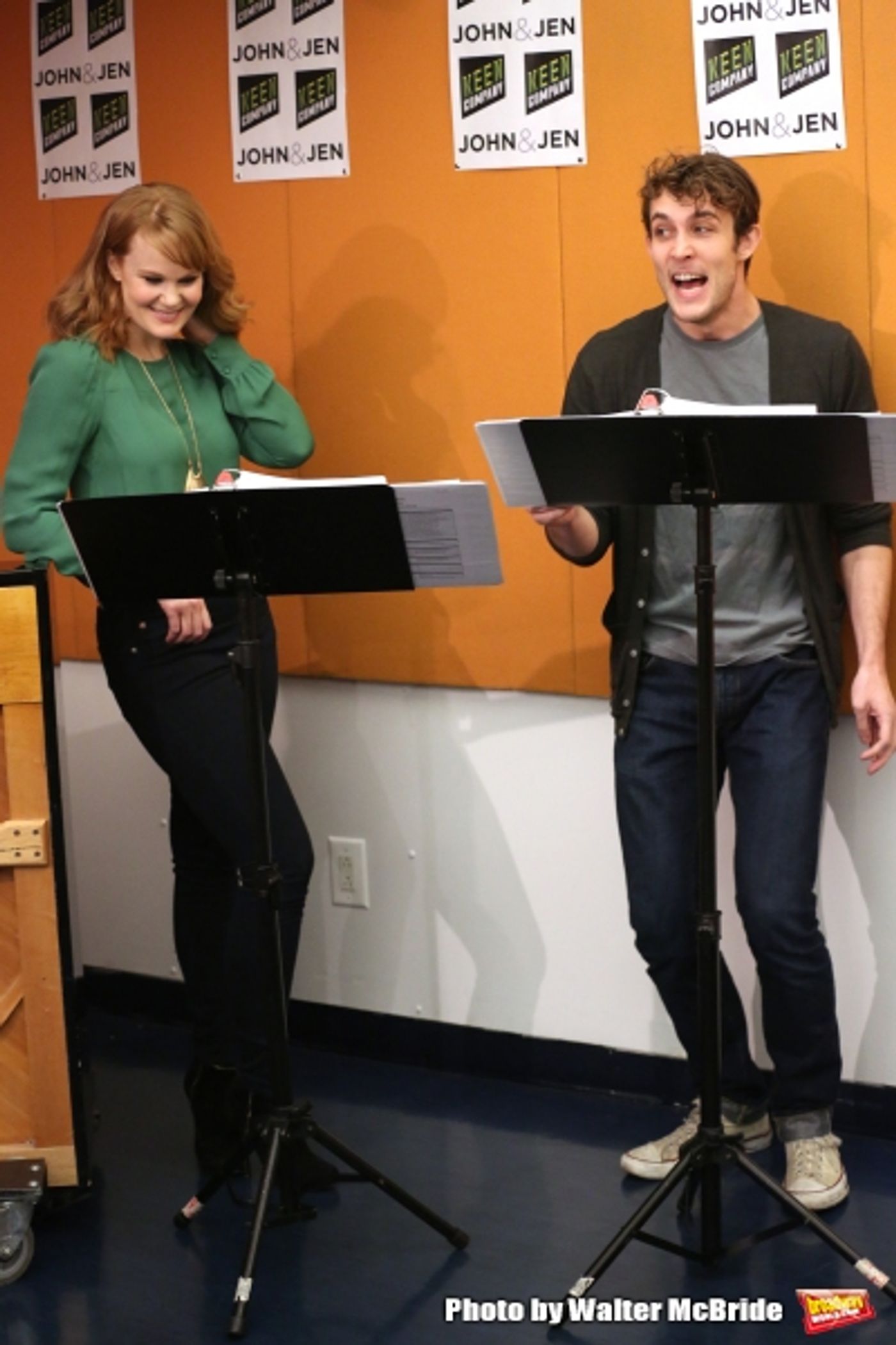 Photo Coverage: Kate Baldwin, Conor Ryan & More Preview Keen Company's JOHN & JEN!  Image